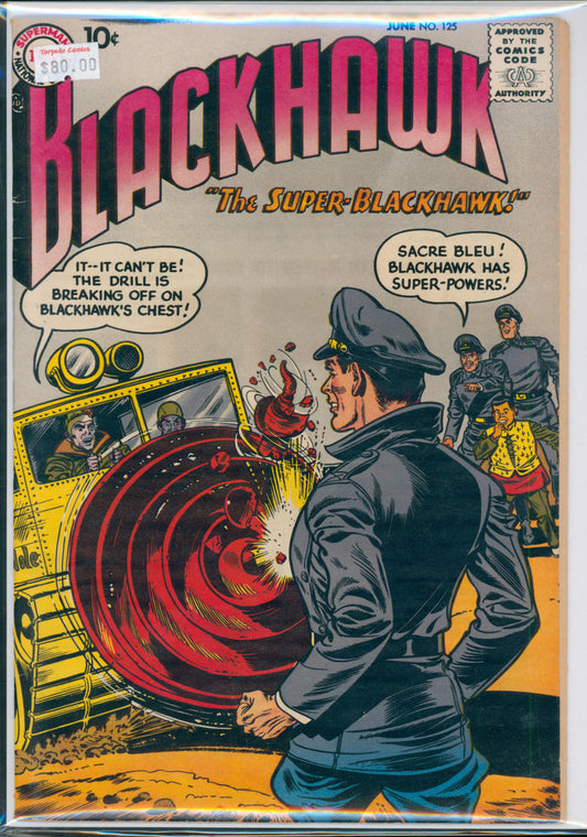 Blackhawk #125 7.0 FN/VF Raw Comic