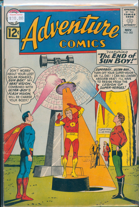 Adventure Comics #302 4.0 VG Raw Comic