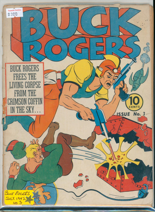 Buck Rogers #3 1.0 FR Raw Comic (1942)