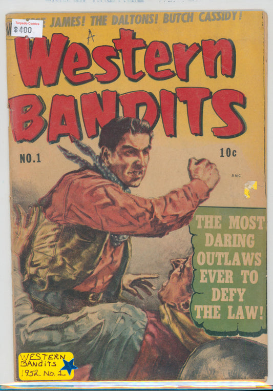 Western Bandits #1 5.0 VG/FN Raw Comic (1952)