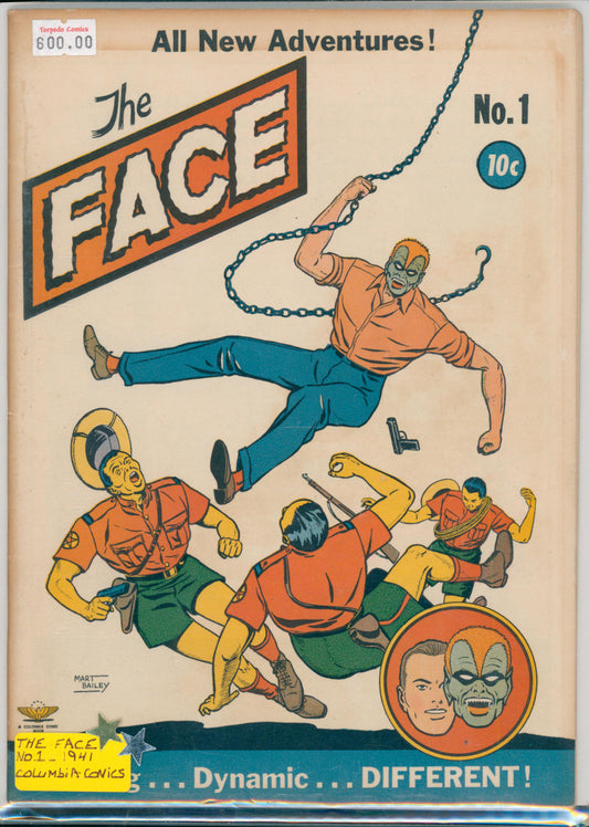 the Face #1 6.5 FN+ Raw Comic (1941)