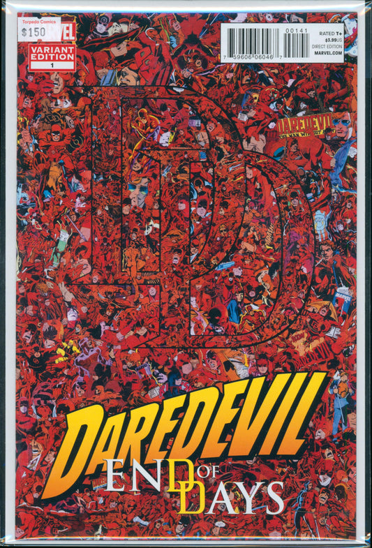 Daredevil End of Days Variant Edition #1 9.0 VF/NM Raw Comic