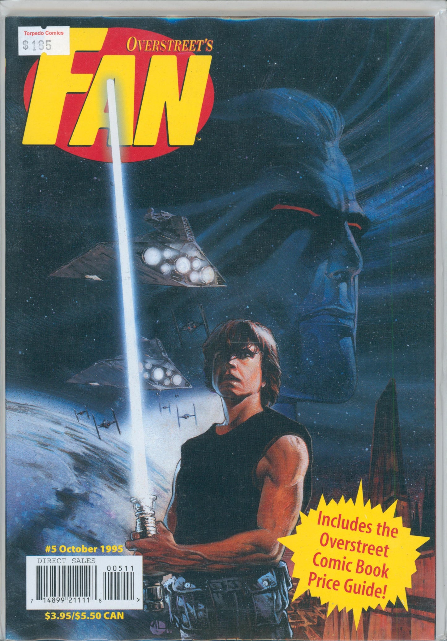 Overstreet's Fan #5 9.2 NM- Raw Comic