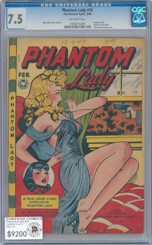 Phantom Lady #16 7.5