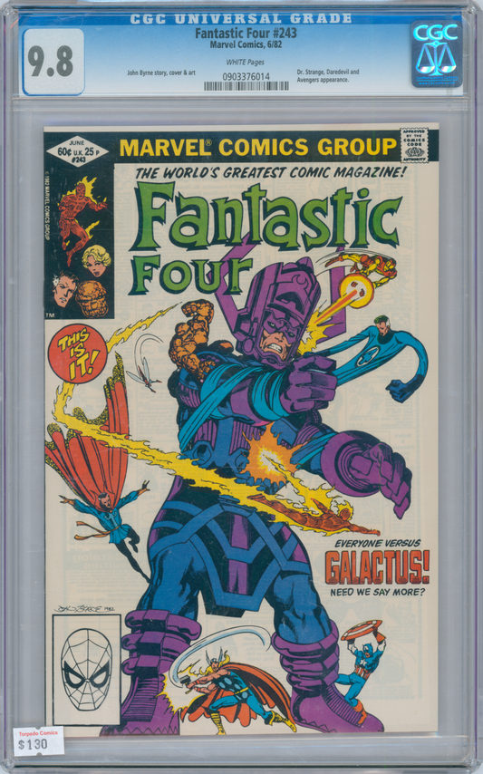 Fantastic Four #243 (1982) CGC 9.8