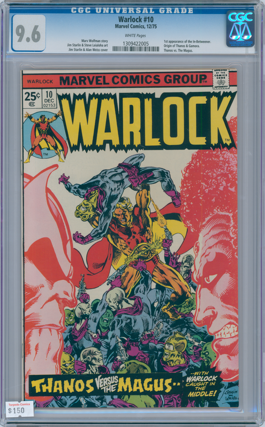 Warlock #10 (1975) CGC 9.6
