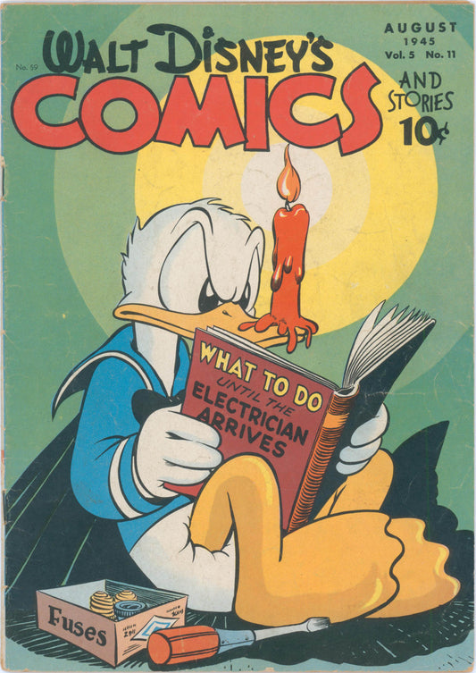 Walt Disney's Comics & Stories #59 (1945) Raw 3.5 VG