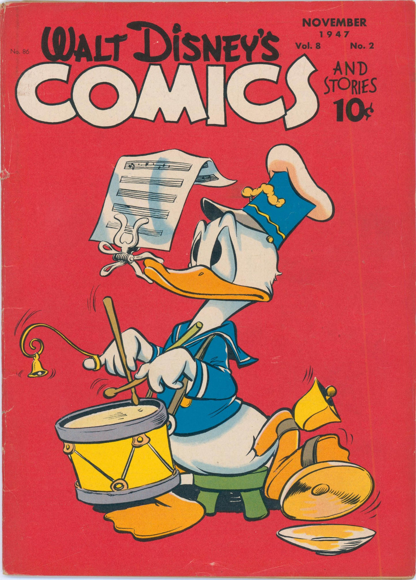 Walt Disney's Comics & Stories #86 (1947) Raw 3.5 VG