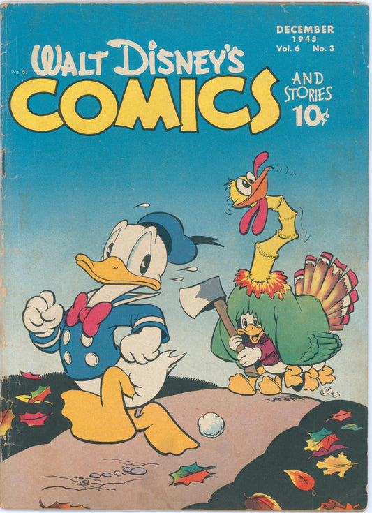 Walt Disney's Comics & Stories #63 (1945) Raw 3.5 VG