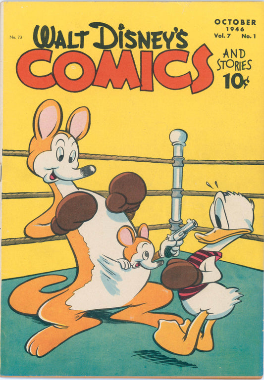 Walt Disney's Comics & Stories #73 (1946) Raw 5.5 FN