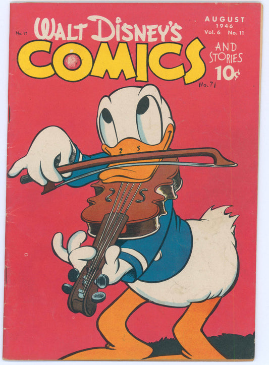 Walt Disney's Comics & Stories #71 (1946) Raw 4.5 VG