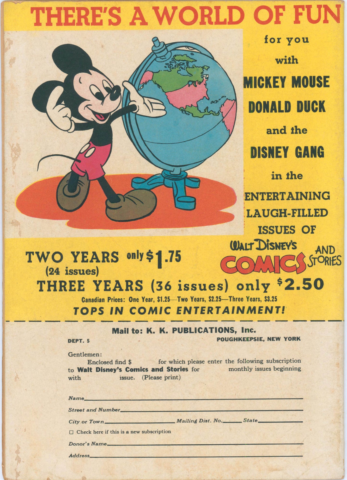 Walt Disney's Comics & Stories #68 (1946) Raw 4.0 GD