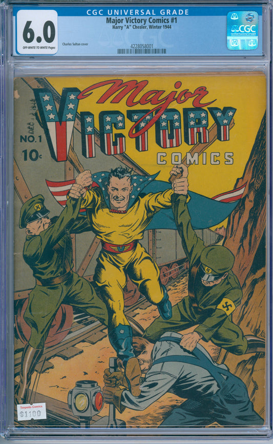 Major Victory Comics #1 (1944) CGC 6.0