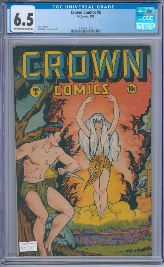 Crown Comics #6 (1946) CGC 6.5