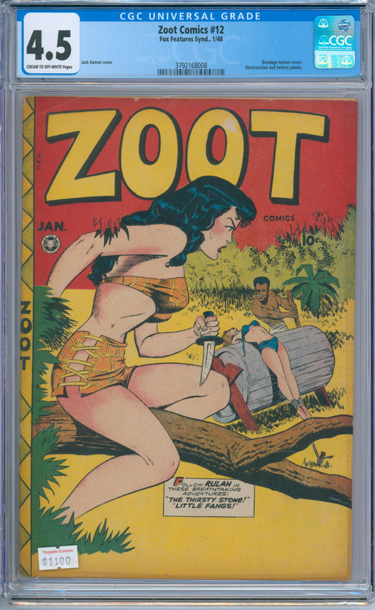 Zoot Comics #12 (1948) CGC 4.5