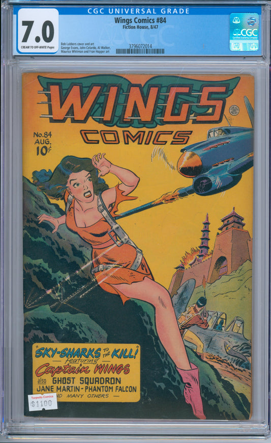 Wings Comics #84 (1947) CGC 7.0