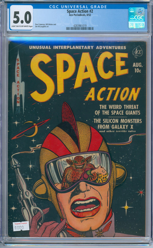 Space Action #2 (1952) CGC 5.0