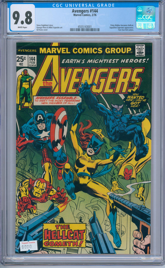 Avengers #144 (1976) CGC 9.8