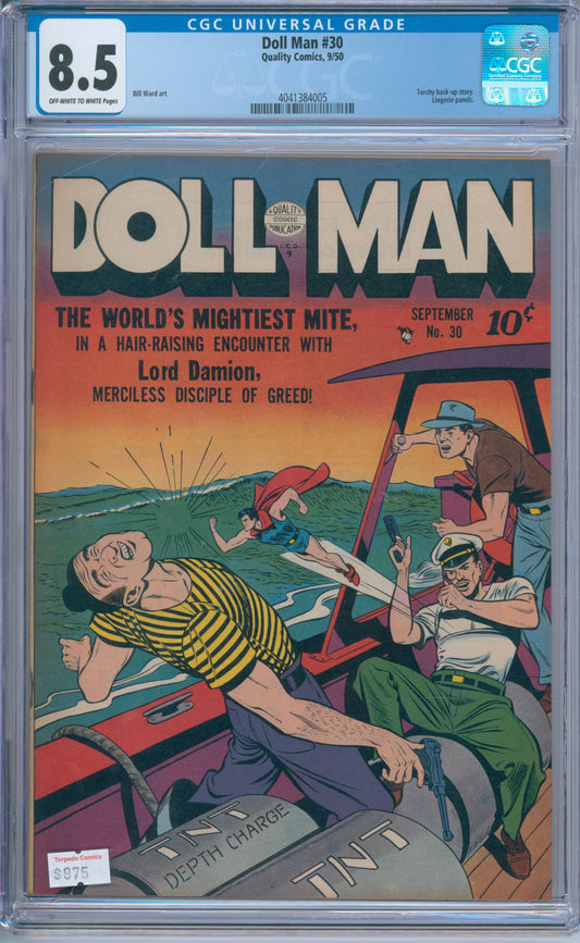 Doll Man #30 (1950) CGC 8.5