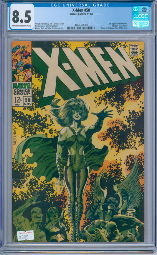 X-Men #50 (1968) CGC 8.5