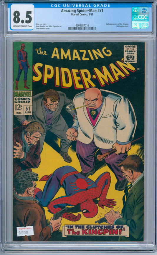 Amazing Spider-Man #51 (1967) CGC 8.5