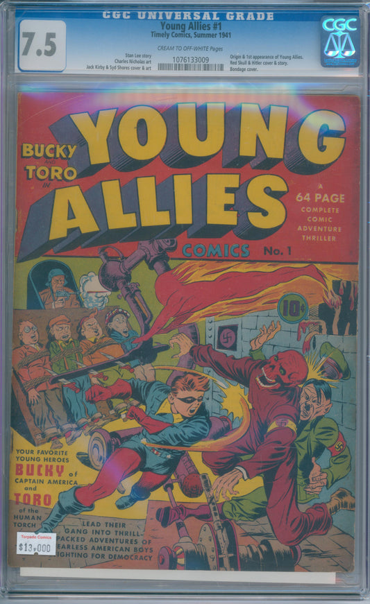 Young Allies #1 (1941) CGC 7.5