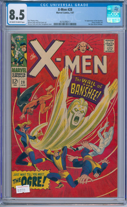 X-Men #28 (1967) CGC 8.5