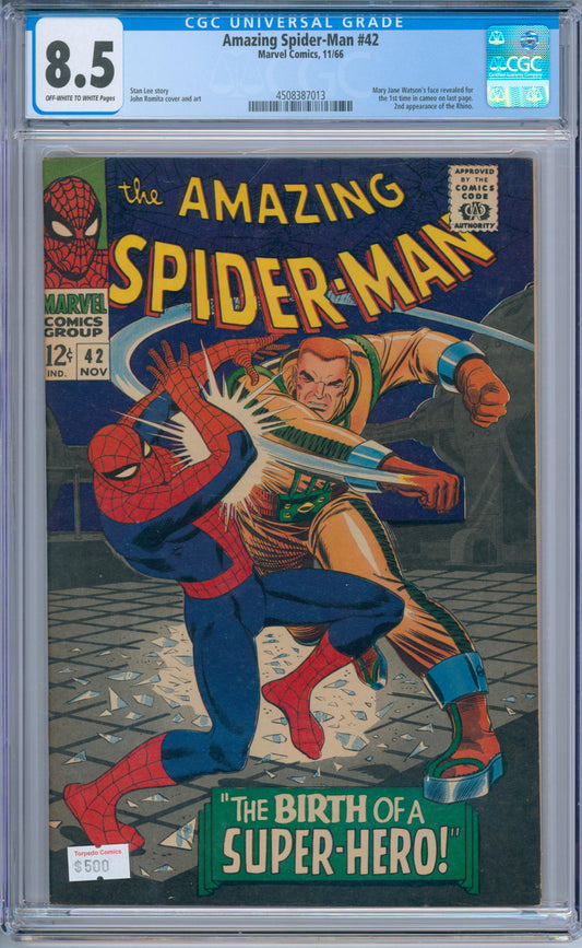 Amazing Spider-Man #42 (1966) CGC 8.5