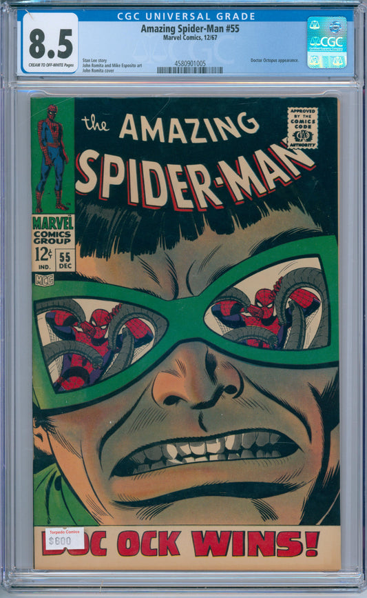 Amazing Spider-Man #55 (1967) CGC 8.5