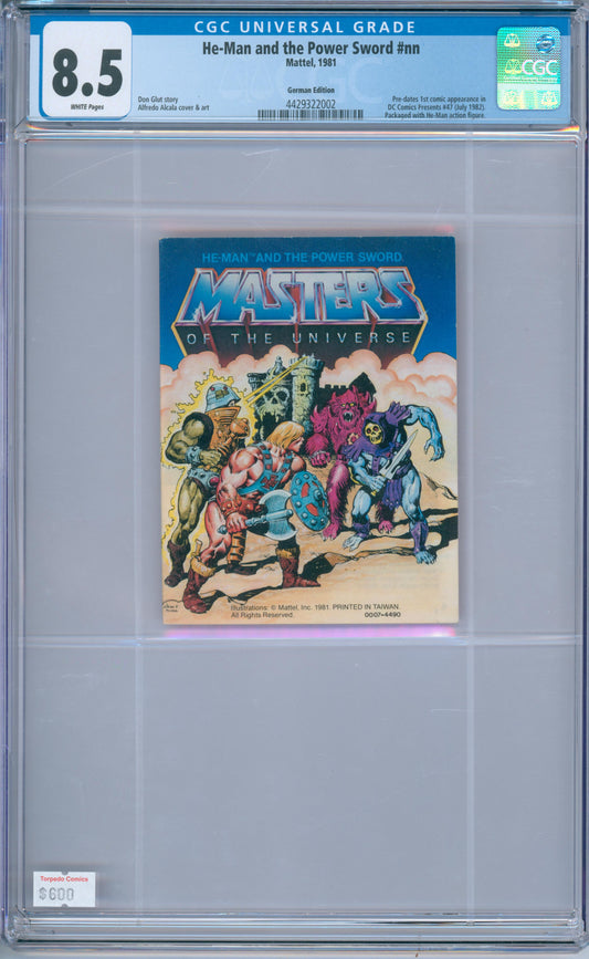 He-Man and the Power Sword #nn (1981) CGC 8.5