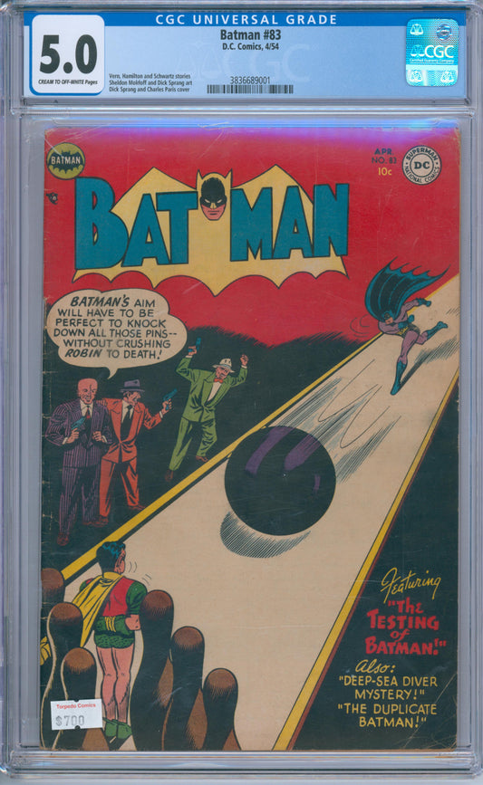 Batman #83 (1954) CGC 5.0
