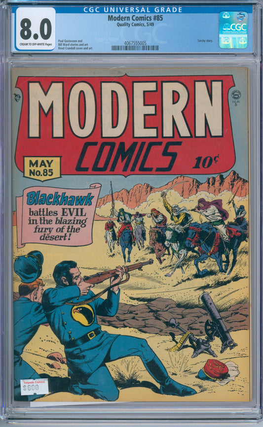 Modern Comics #91 (1949) CGC 8.0