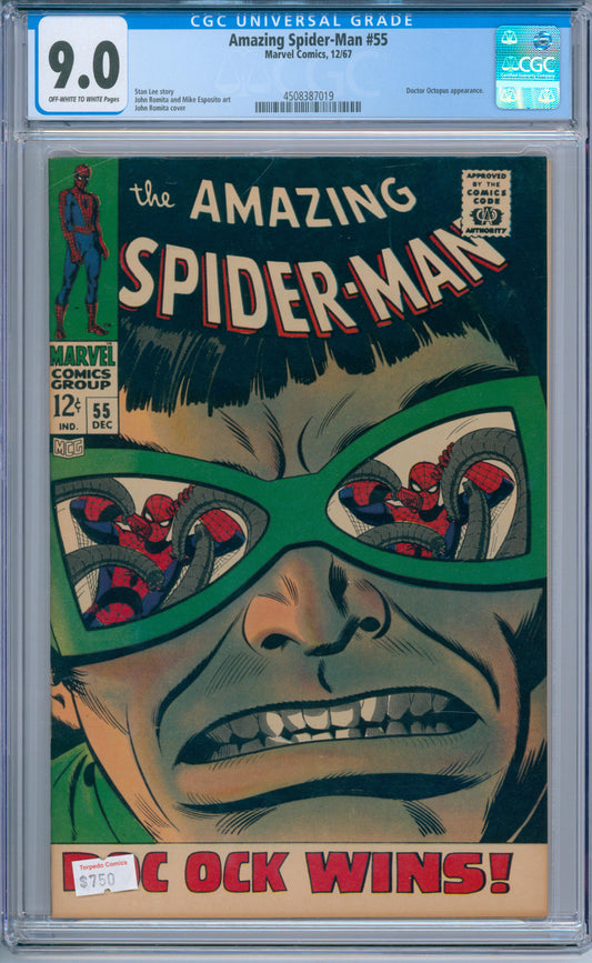 Amazing Spider-Man #55 (1967) CGC 9.0