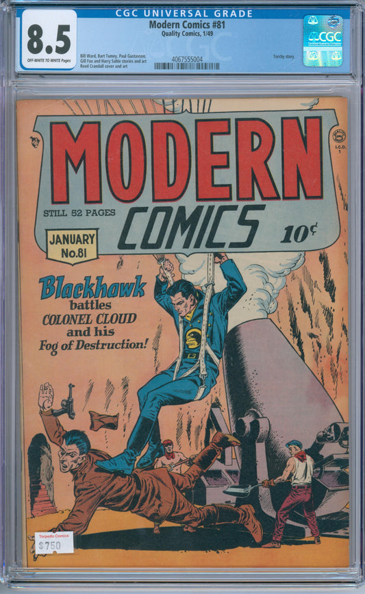 Modern Comics #81 (1949) CGC 8.5