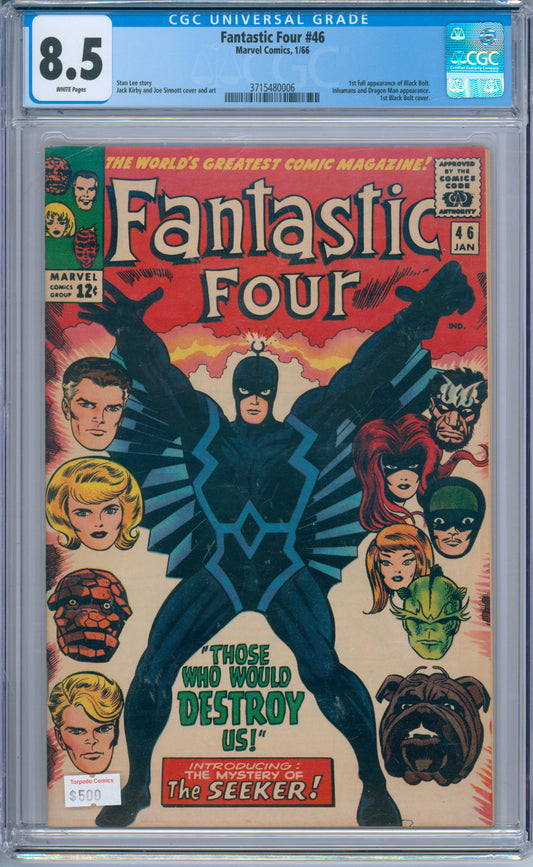 Fantastic Four #66 (1966) CGC 8.5