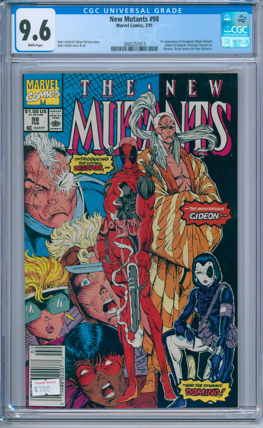 New Mutants #98 (1991) CGC 9.6