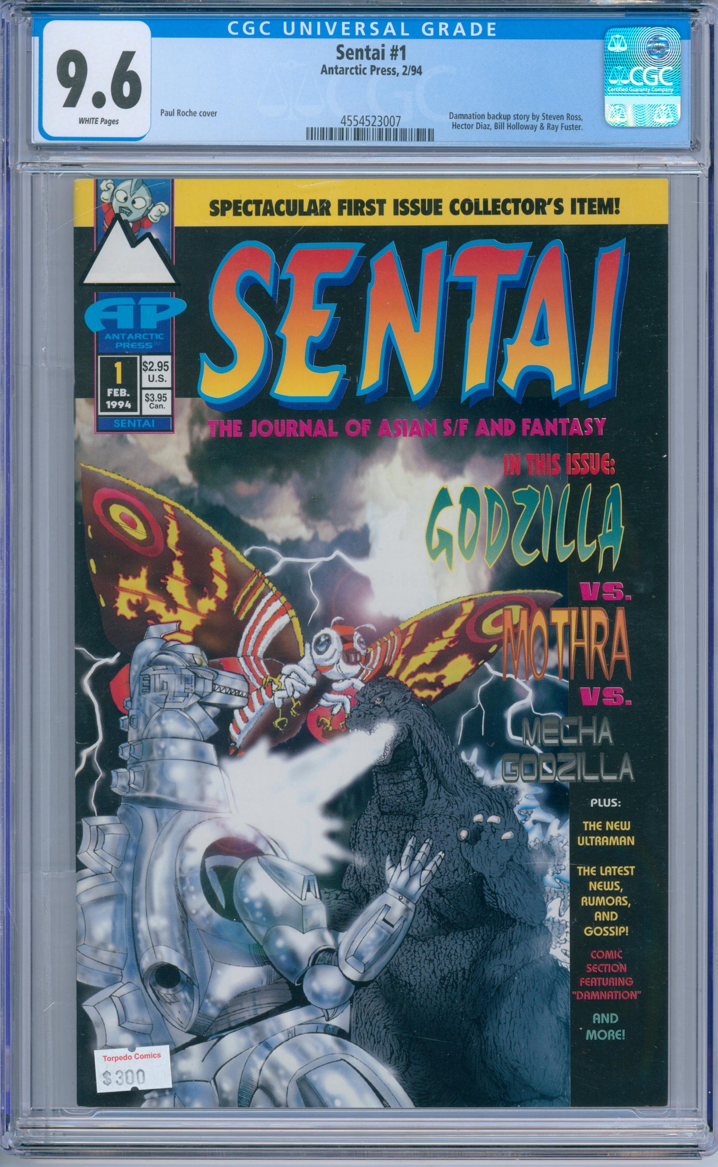 Sentai #1 (1994) CGC 9.4
