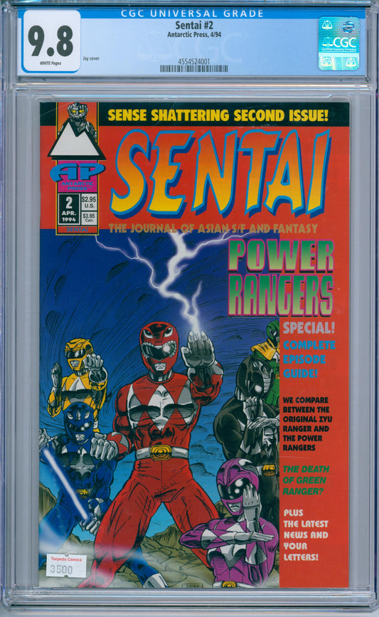 Sentai #2 (1994) CGC 9.8
