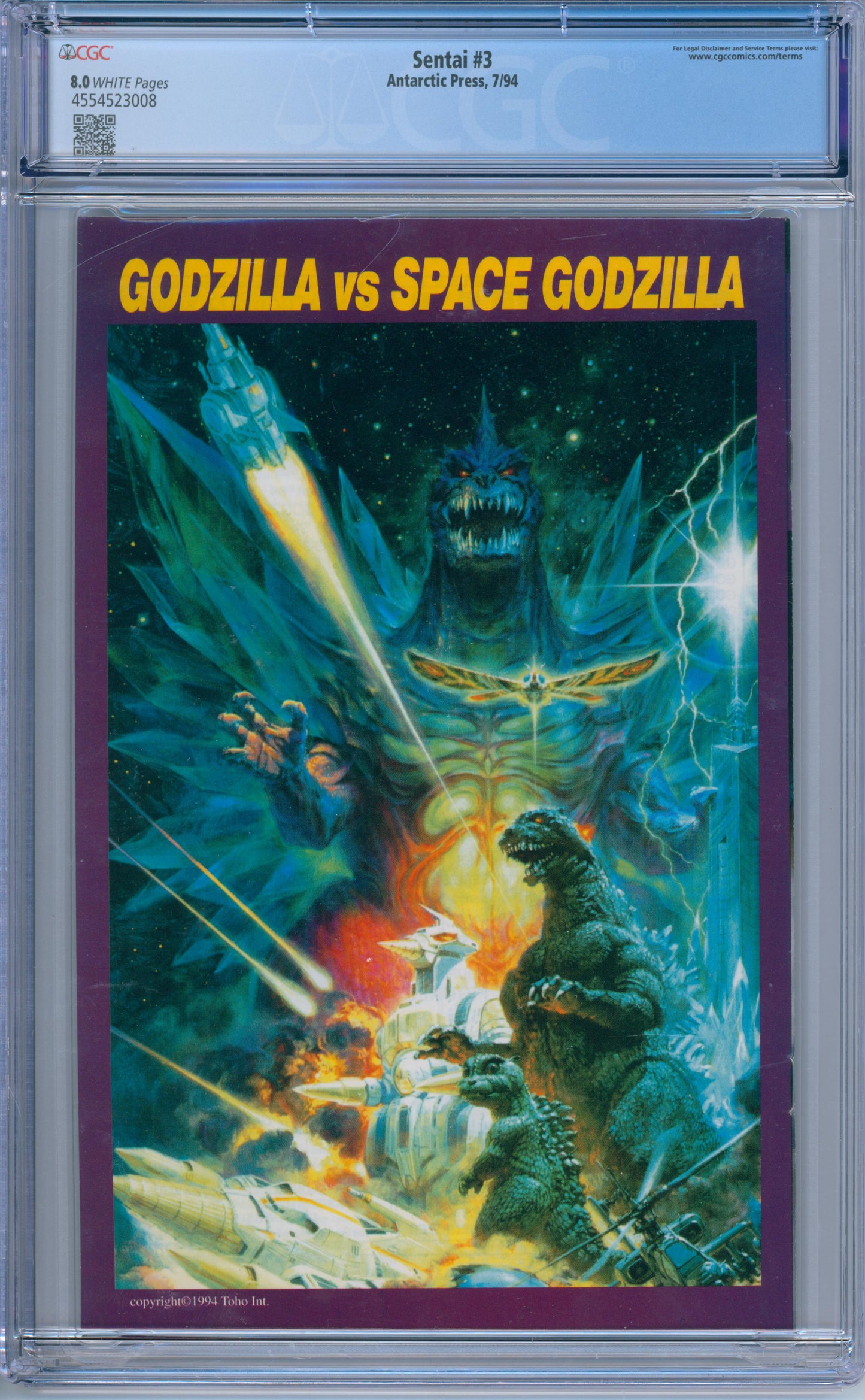 Sentai #3 (1994) CGC 8.0
