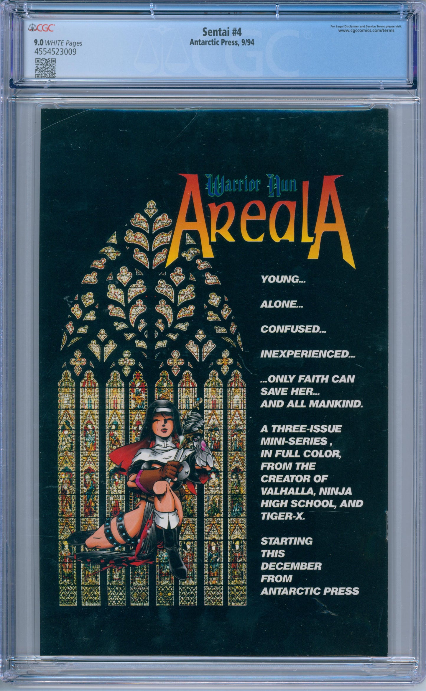 Sentai #4 (1994) CGC 9.0