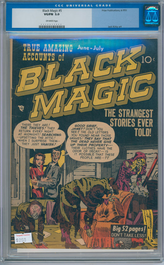 Black Magic #5 (1951) CGC 5.0