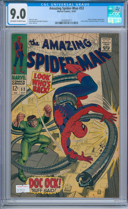 Amazing Spider-Man #53 (1967) CGC 9.0