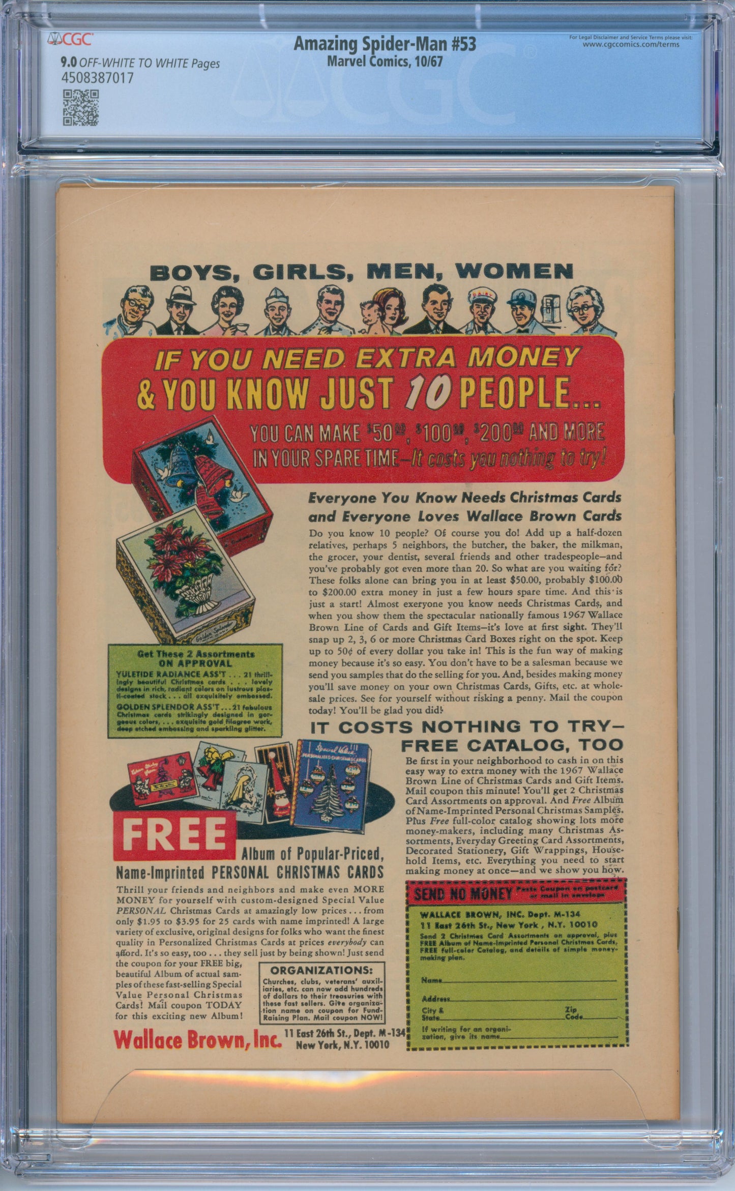 Amazing Spider-Man #53 (1967) CGC 9.0