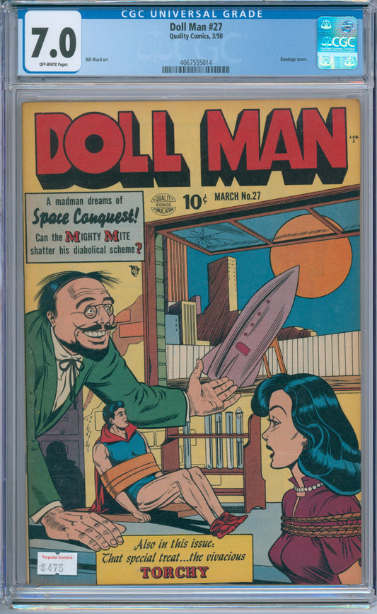 Doll Man #27 (1950) CGC 7.0