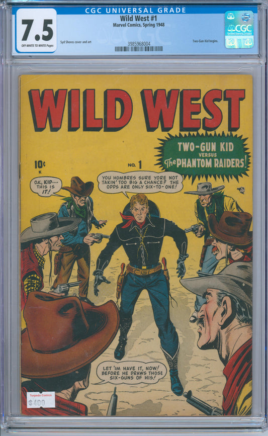 Wild West #1 (1948) CGC 7.5