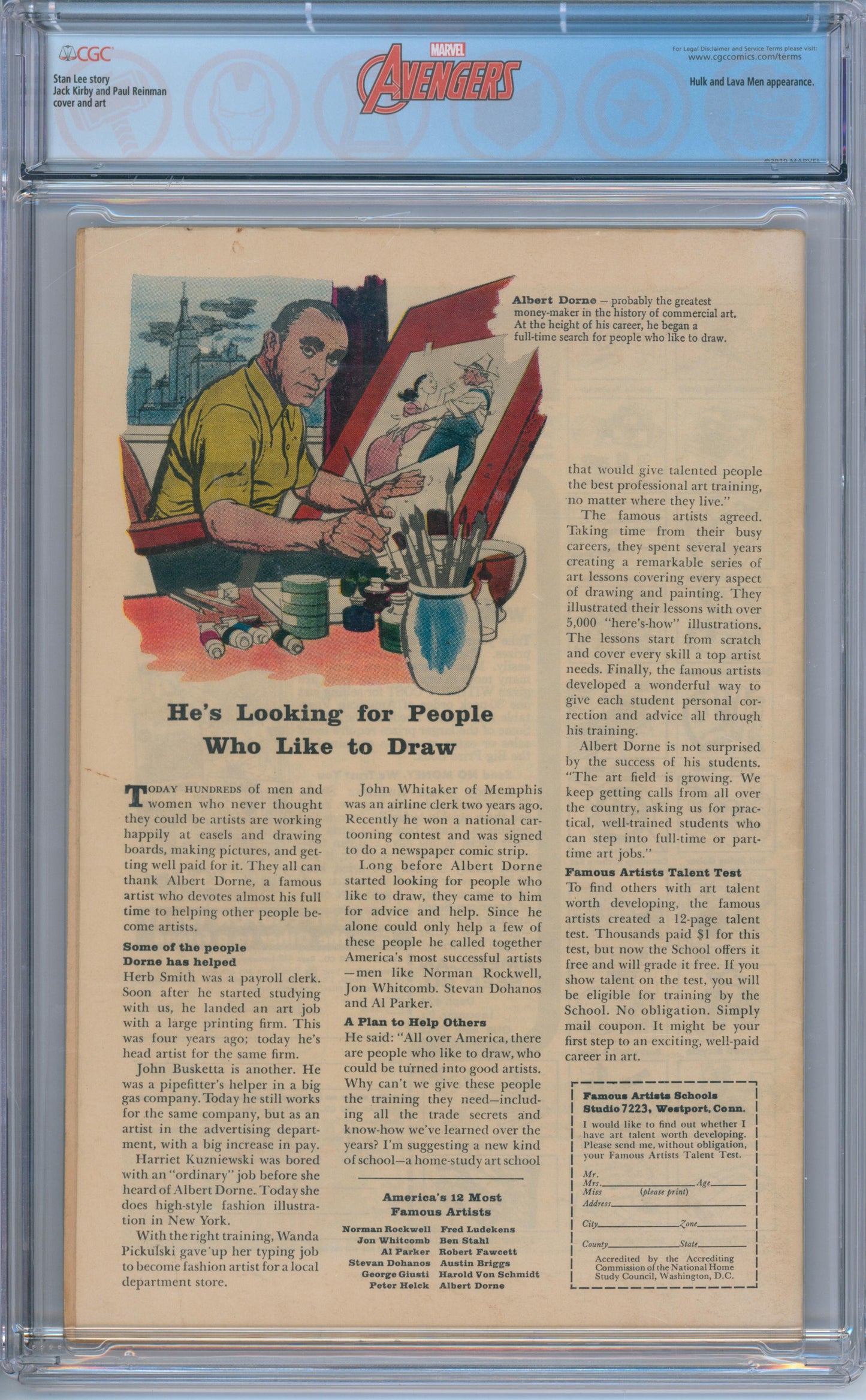 Avengers #5 (1964) CGC 6.5