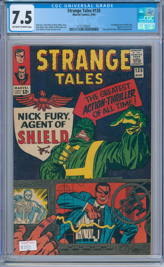 Strange Tales #135 (1965) CGC 7.5