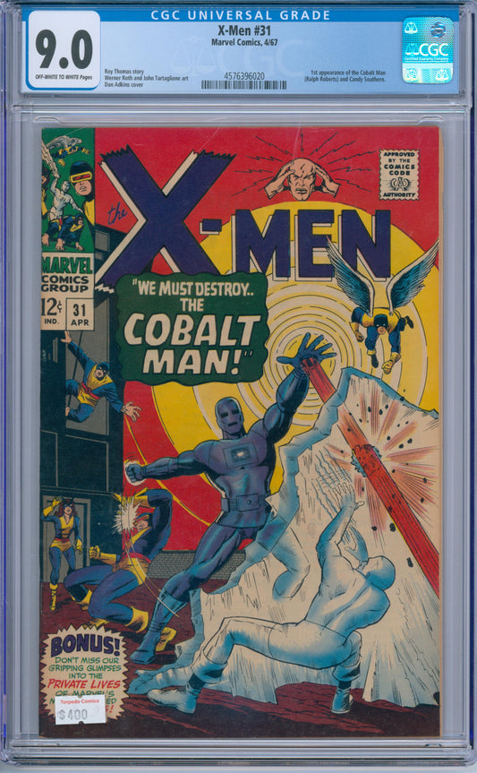 X-Men #31 (1967) CGC 9.0