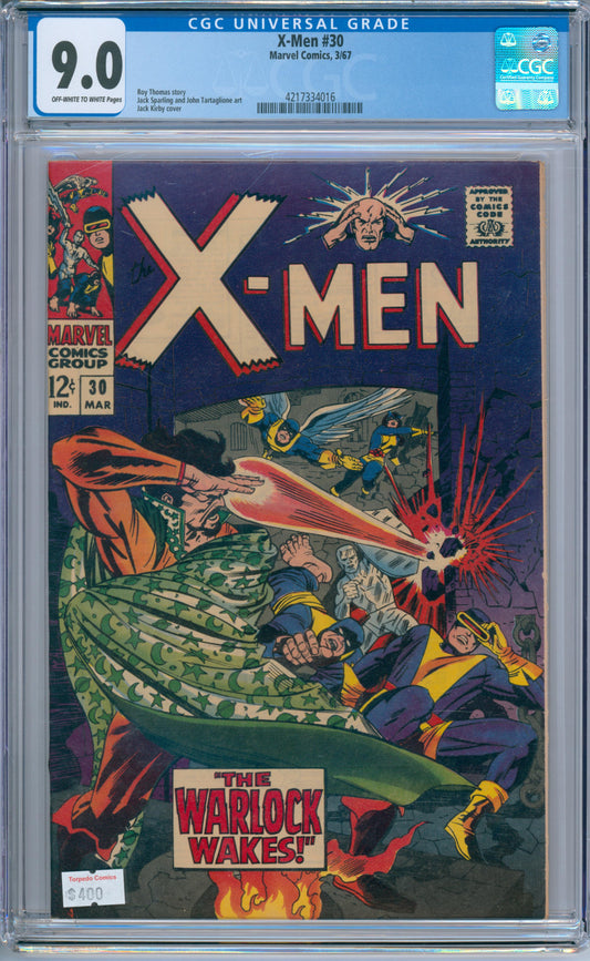X-Men #30 (1967) CGC 9.0