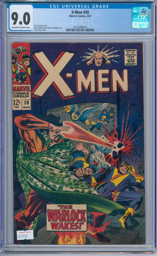 X-Men #30 (1967) CGC 9.0